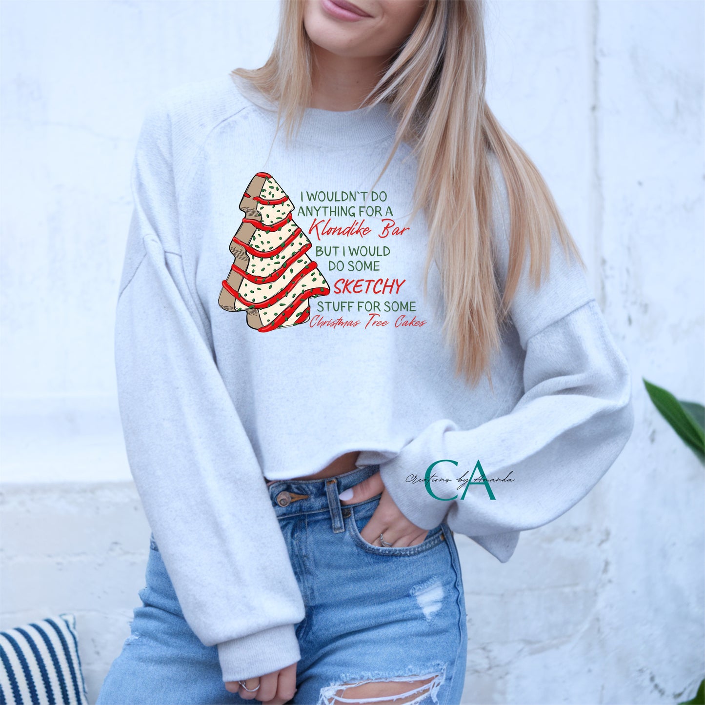 Christmas (Sketchy Stuff-Christmas Tree Cakes) Apparel Pre-Order