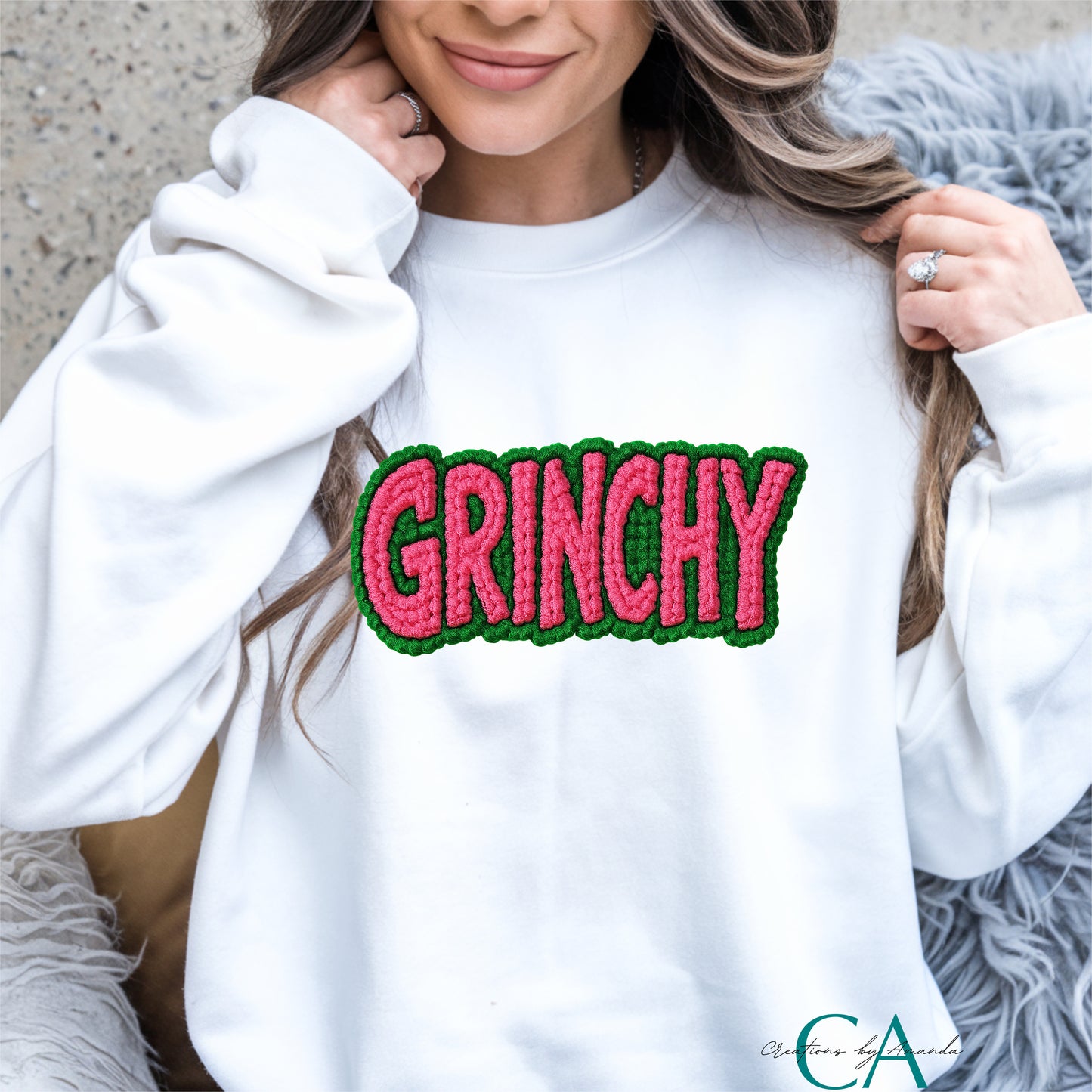 Grinchy (Faux Yarn) Apparel Pre-Order