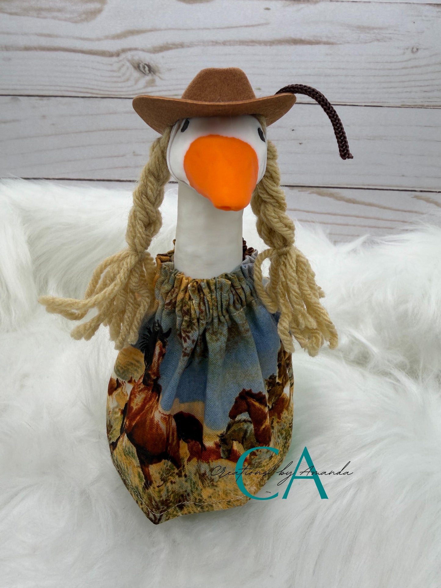 Desk Goose Outfit - Horses