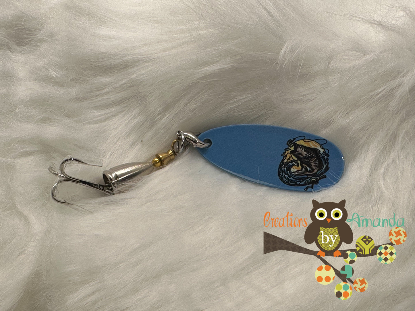 Bass (Blue) Fishing Lure