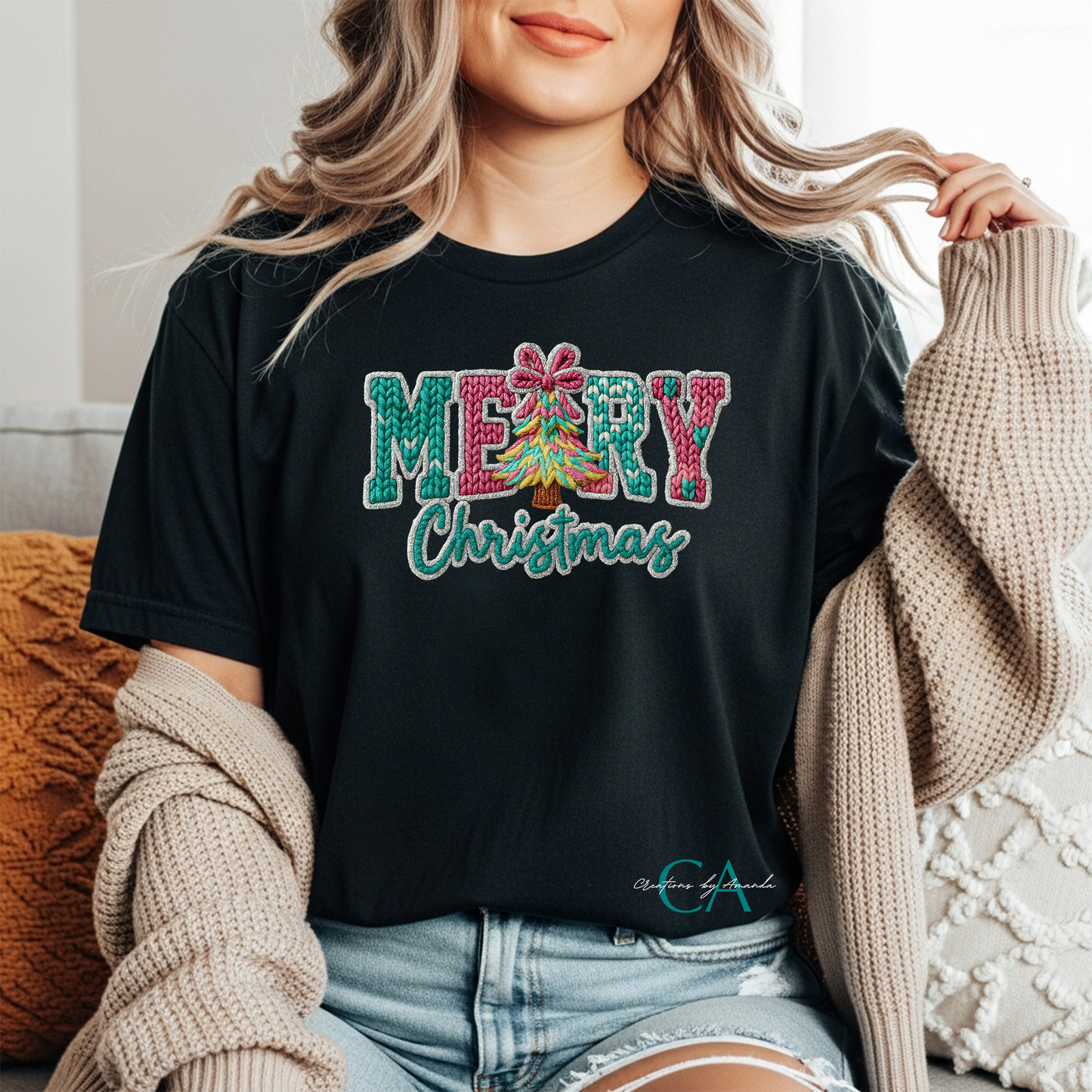 Merry Christmas (Faux Yarn) Apparel Pre-Order