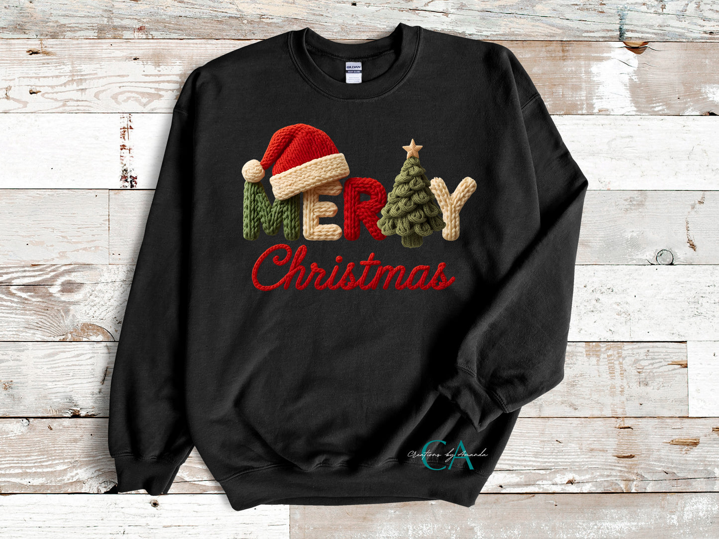 Merry Christmas/Hat (Faux Yarn) Apparel Pre-Order