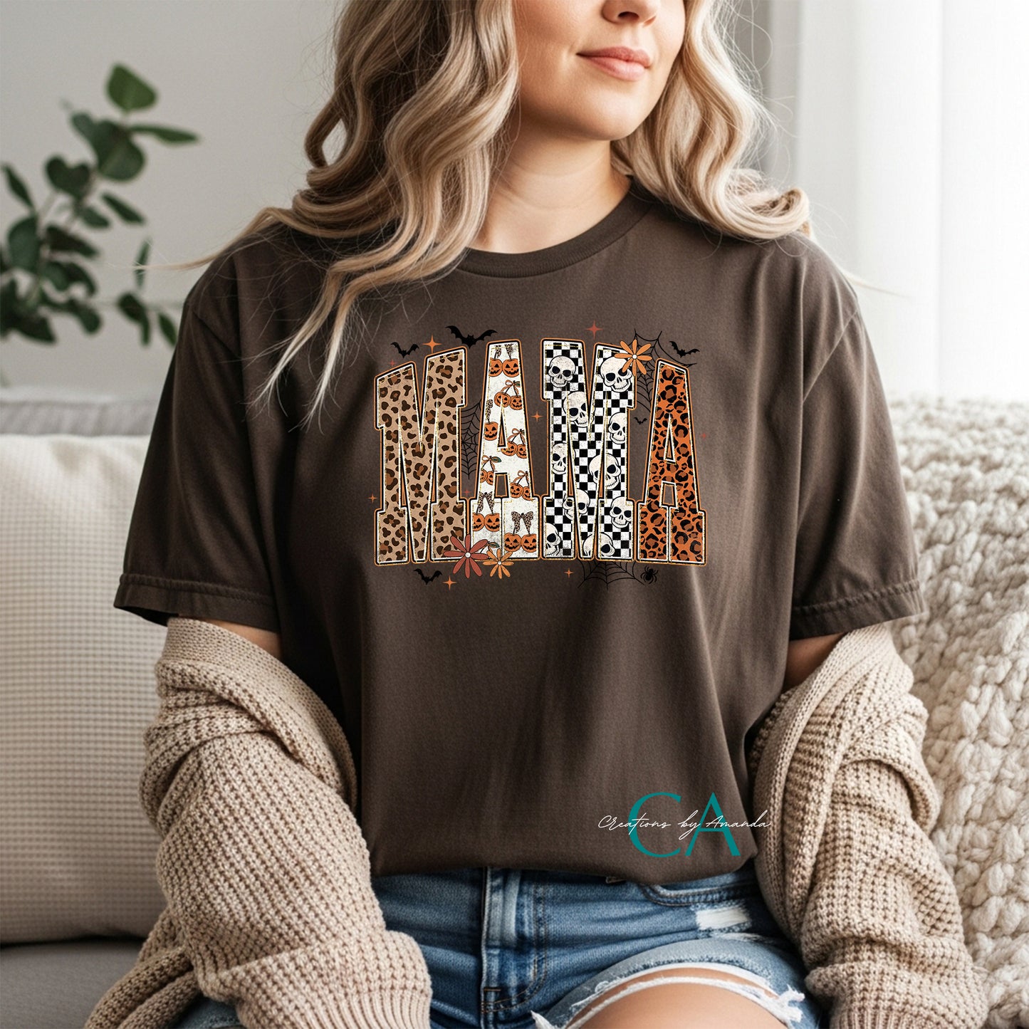 Halloween MAMA (Retro Spooky) Apparel Pre-Order