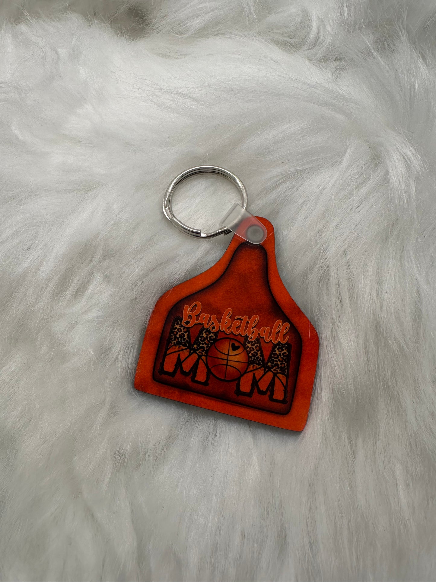 Basketball Mom Keychain