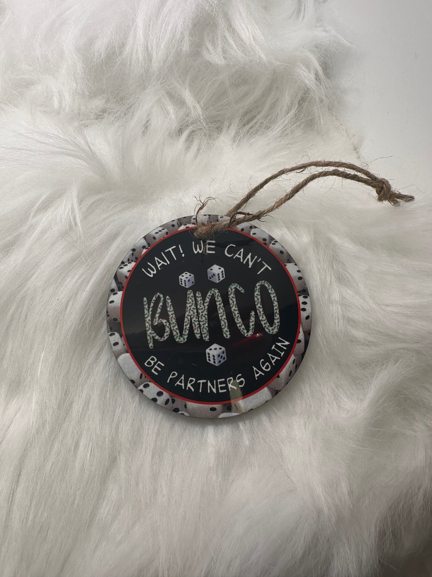 Bunco Circle Ornament