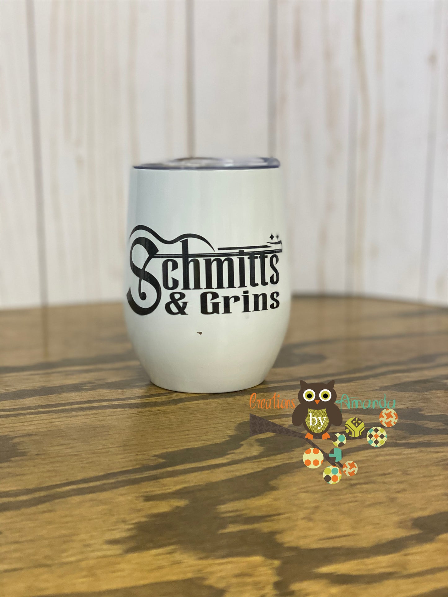 Schmitts & Grins Wine Tumbler
