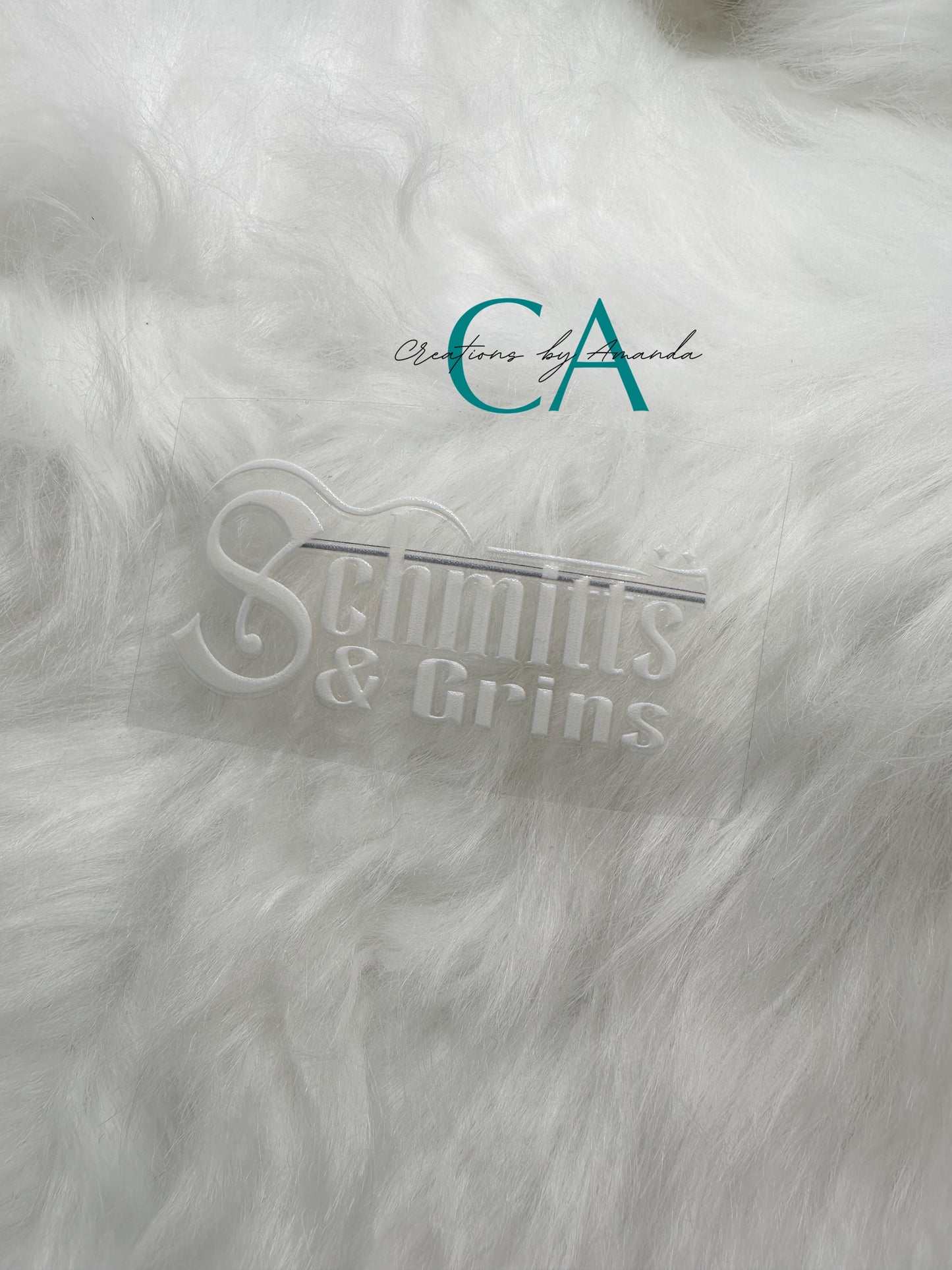 Schmitts & Grins UVDTF Decal (3")