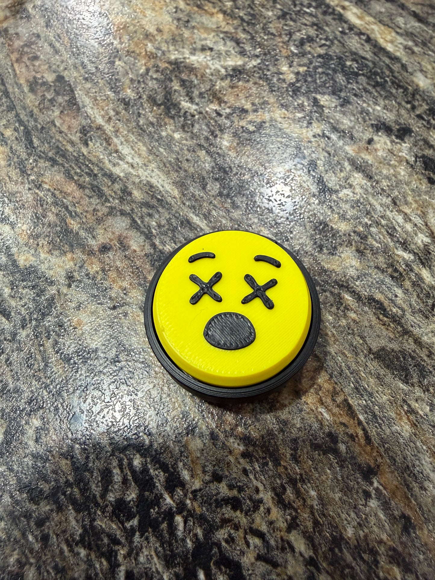 3D Printed Emoji Fidget Clicker