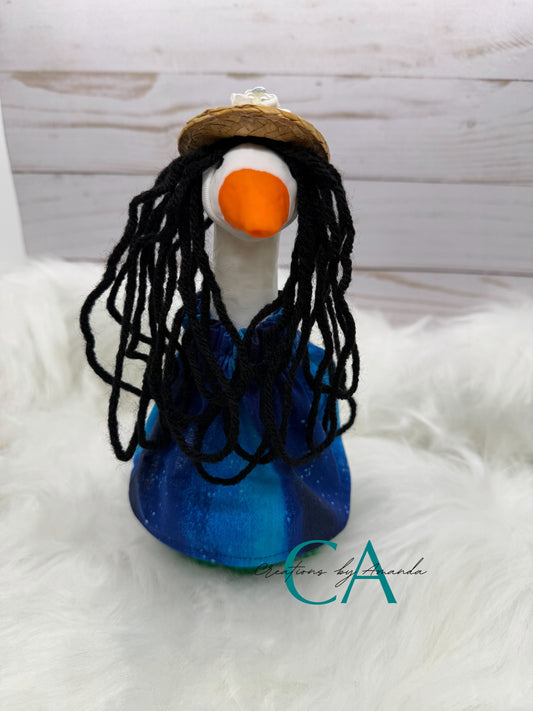 Desk Goose Outfit - Blue