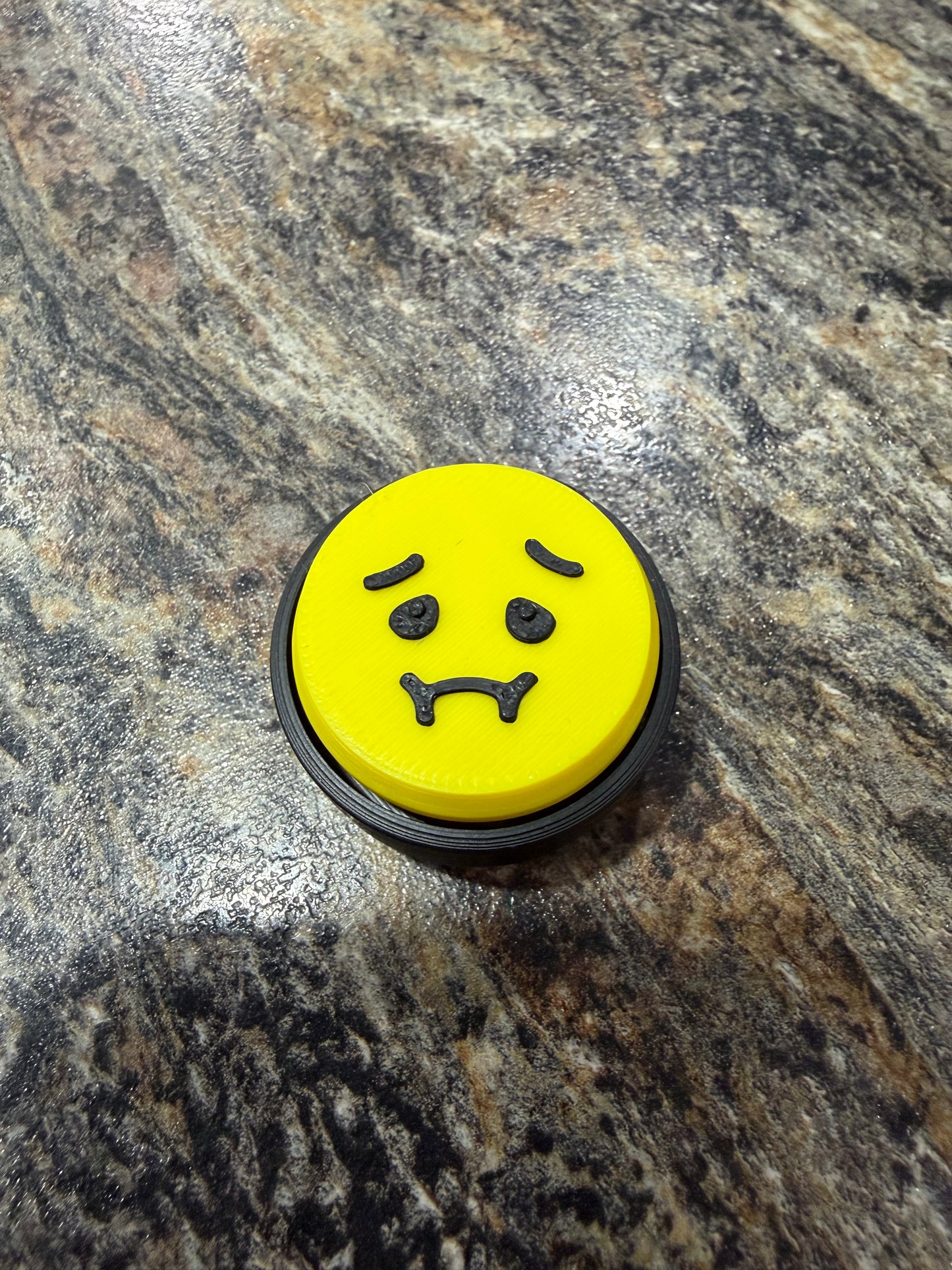 3D Printed Emoji Fidget Clicker