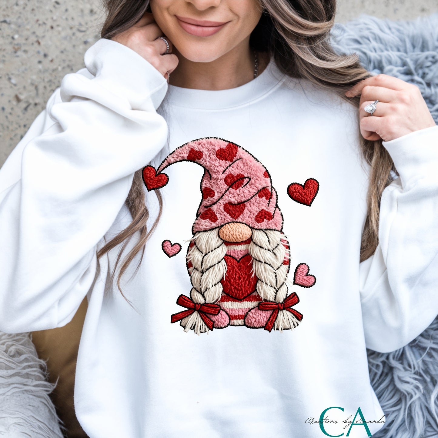 Valentine's Day - Gnome (Faux Yarn) Apparel Pre-Order