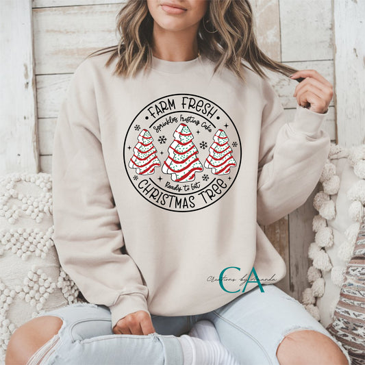 Christmas Tree Cakes (Farm Fresh) Apparel Pre-Order