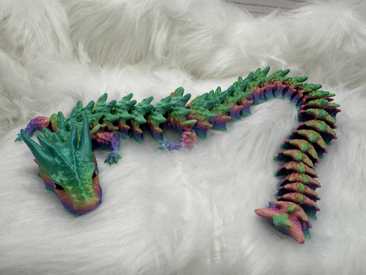 3D Printed Shadowcoil Articulated Dragon - 20"