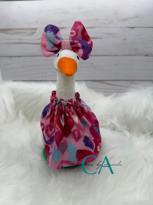 Desk Goose Outfit - Valentine's Day (Pink/Red/Purple/Blue)