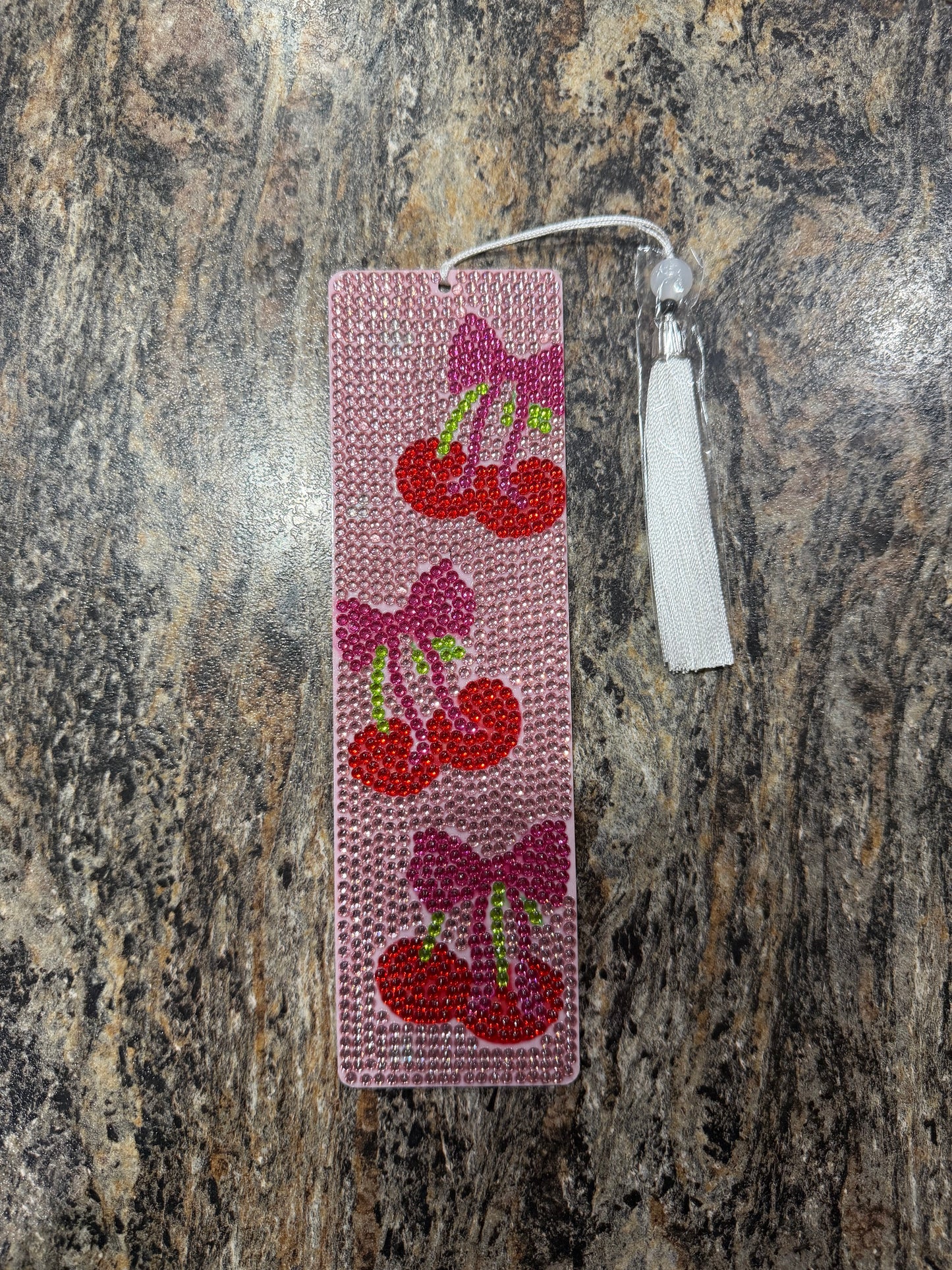 Diamond Art Bookmarks - Bows (Pink)