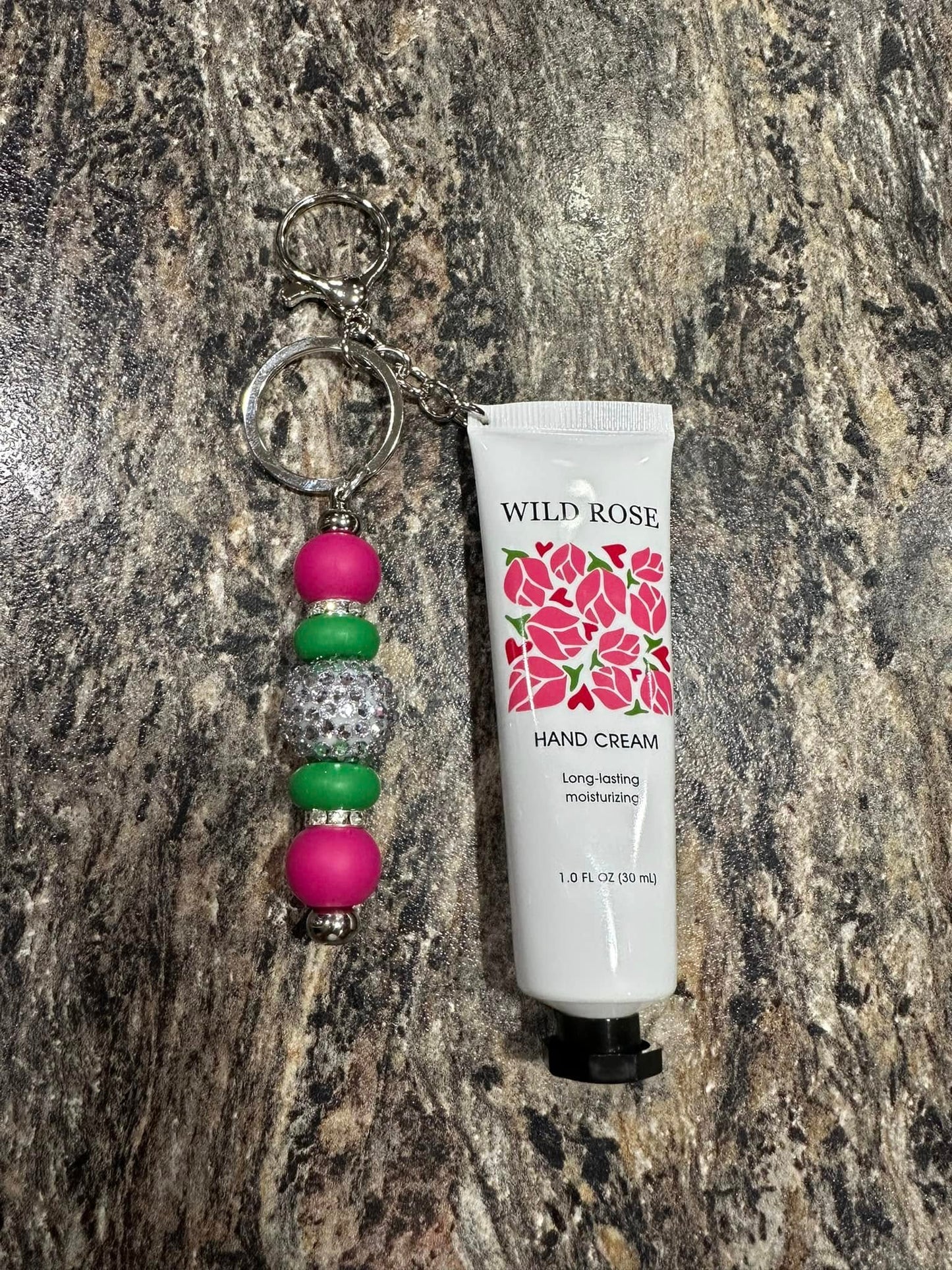 Hand Lotion Keychain