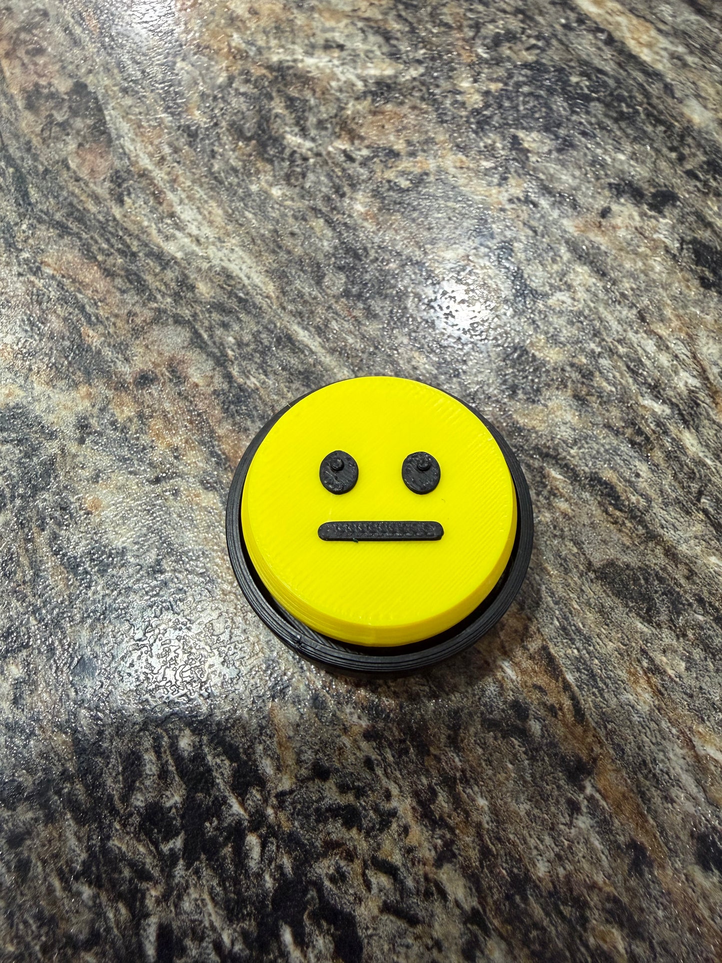 3D Printed Emoji Fidget Clicker