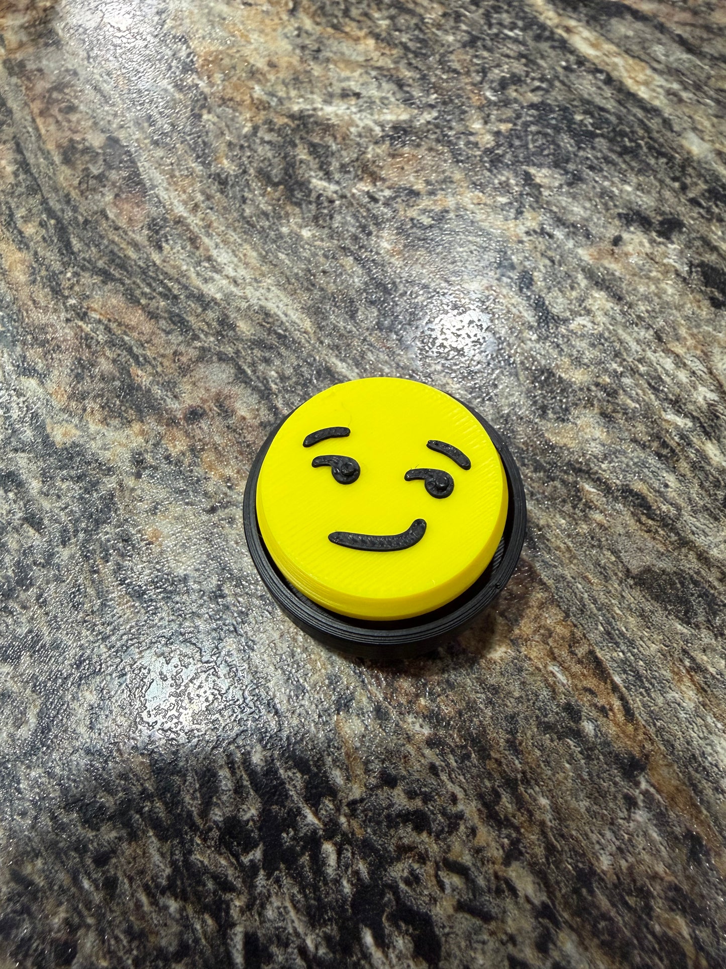 3D Printed Emoji Fidget Clicker