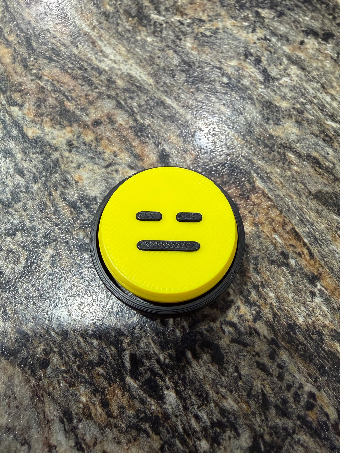 3D Printed Emoji Fidget Clicker