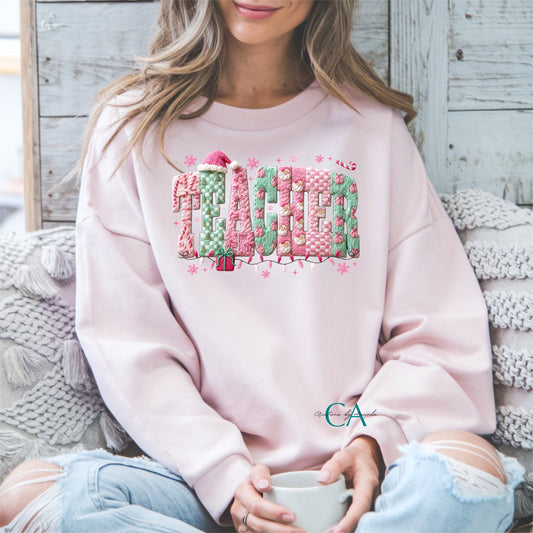 Teacher (Faux Yarn) Apparel Pre-Order