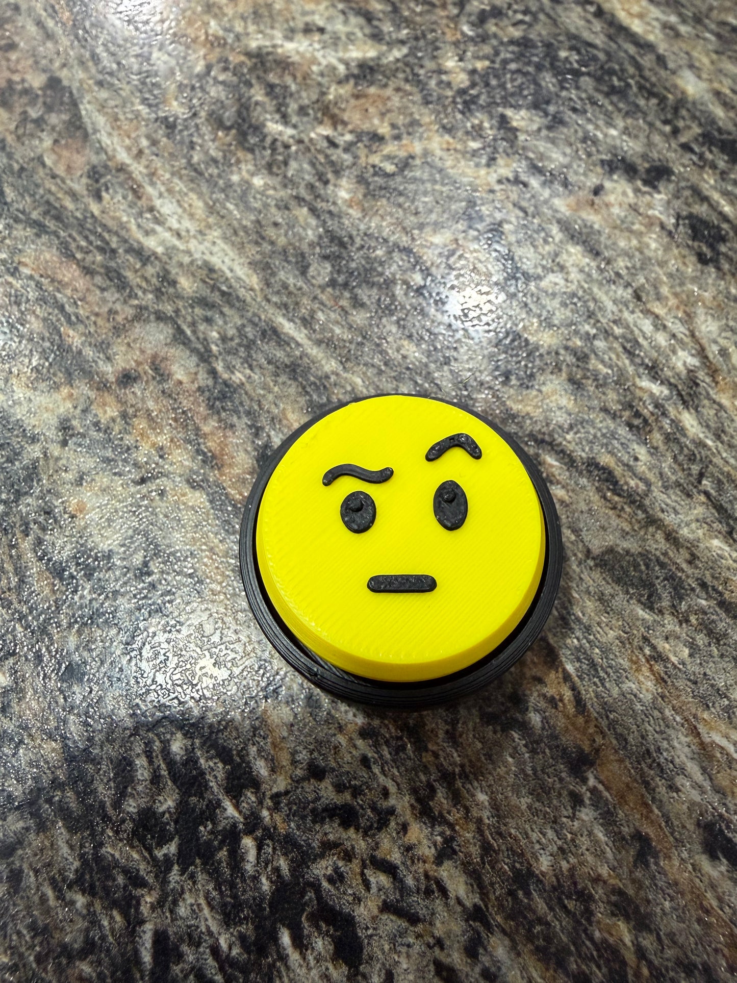 3D Printed Emoji Fidget Clicker