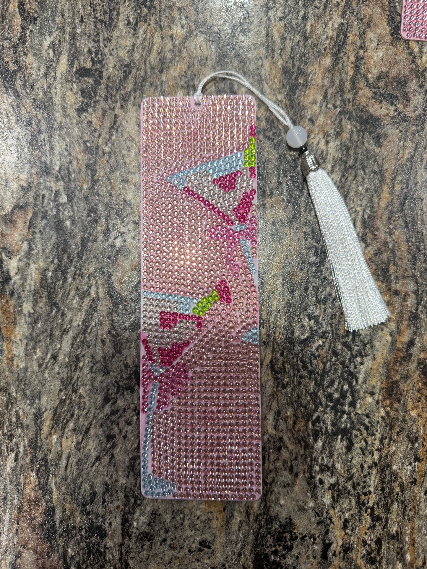 Diamond Art Bookmarks - Bows (Pink)