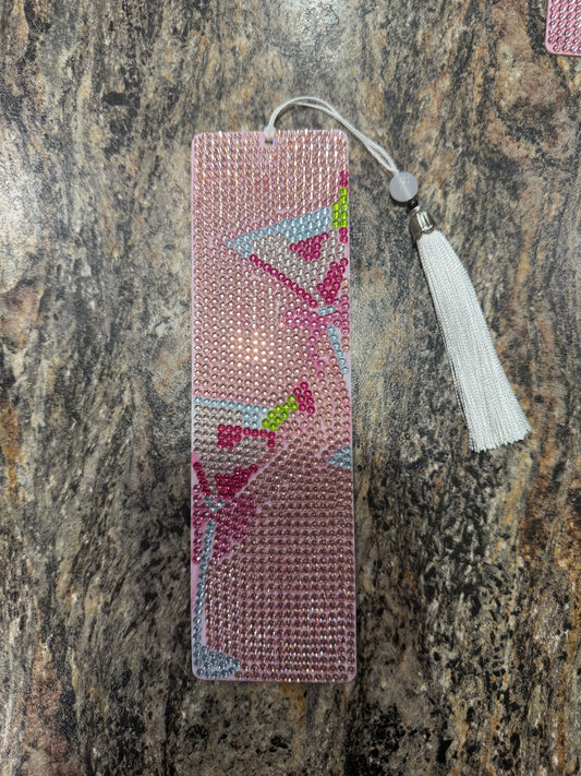Diamond Art Bookmarks - Bows (Pink)
