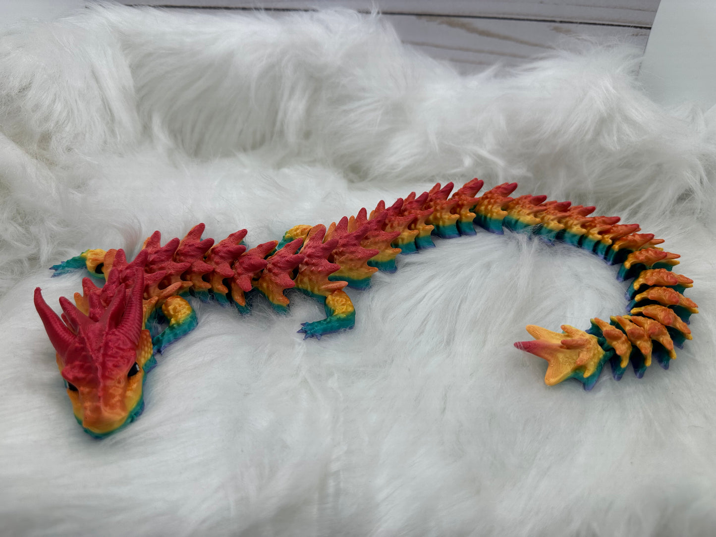 3D Printed Shadowcoil Articulated Dragon - 20"