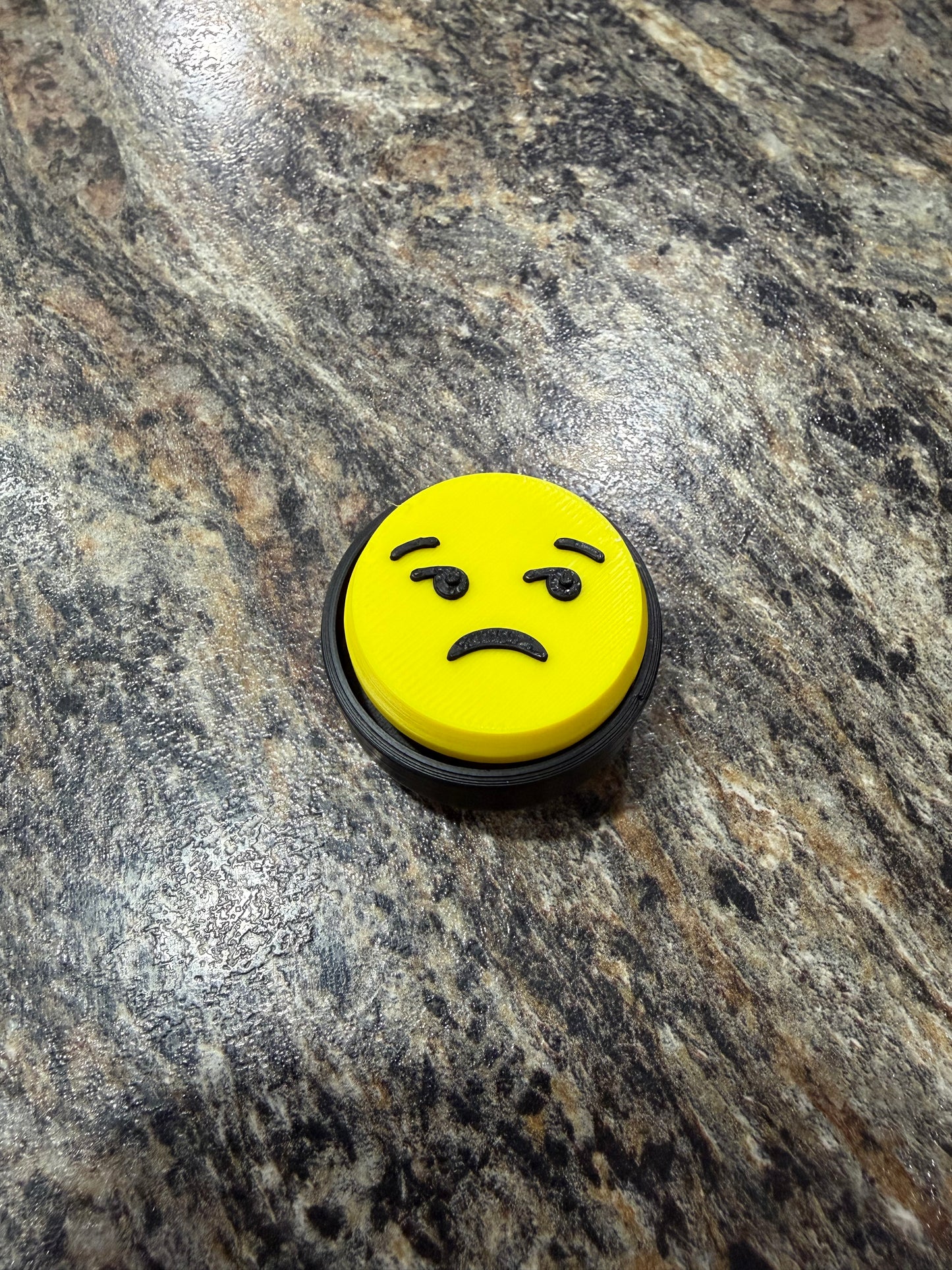 3D Printed Emoji Fidget Clicker