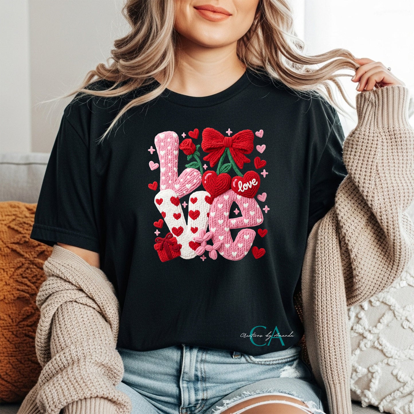 Valentine's Day - Love (Faux Yarn) Apparel Pre-Order