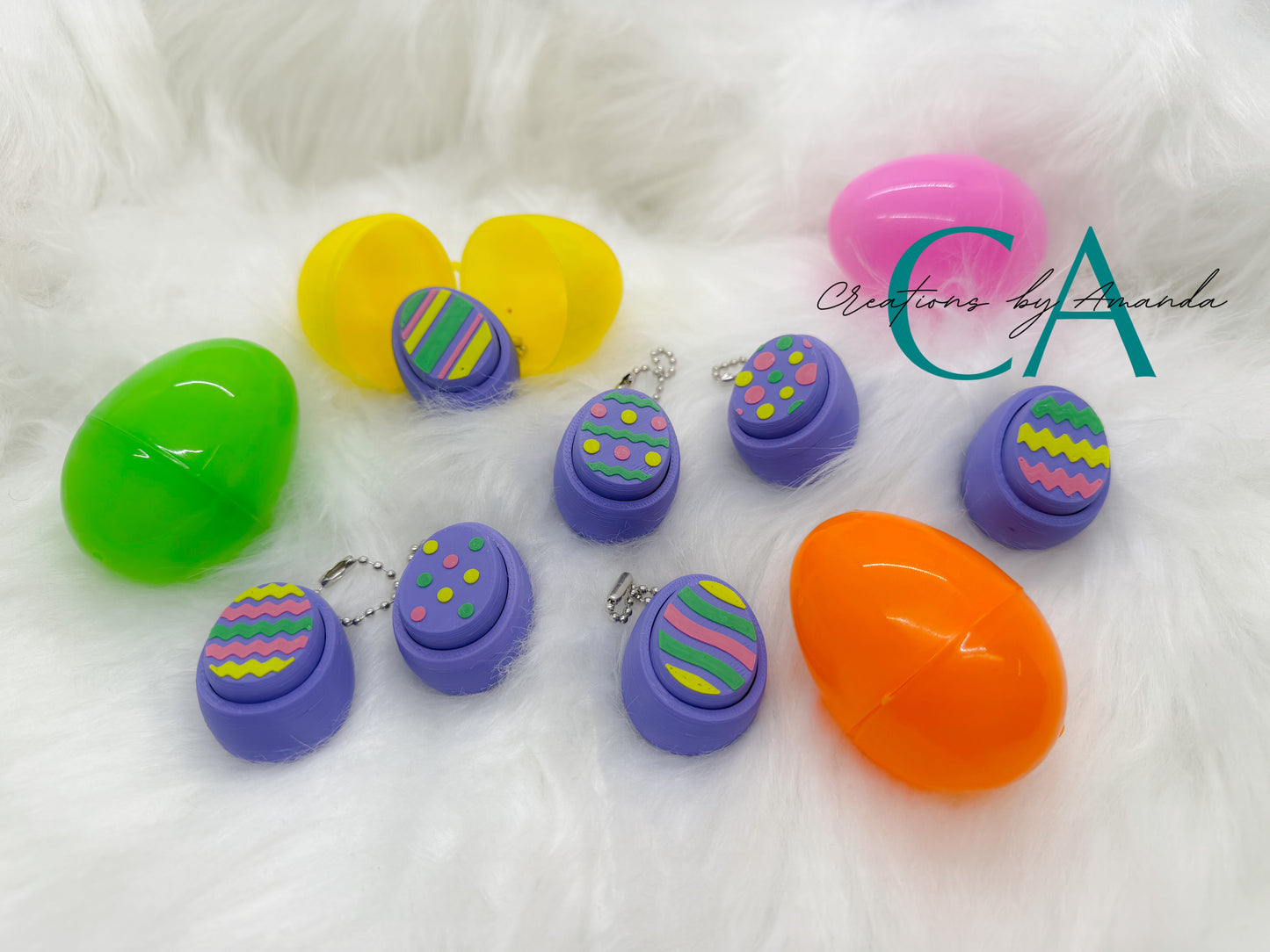 3D Printed Easter Egg Fidget