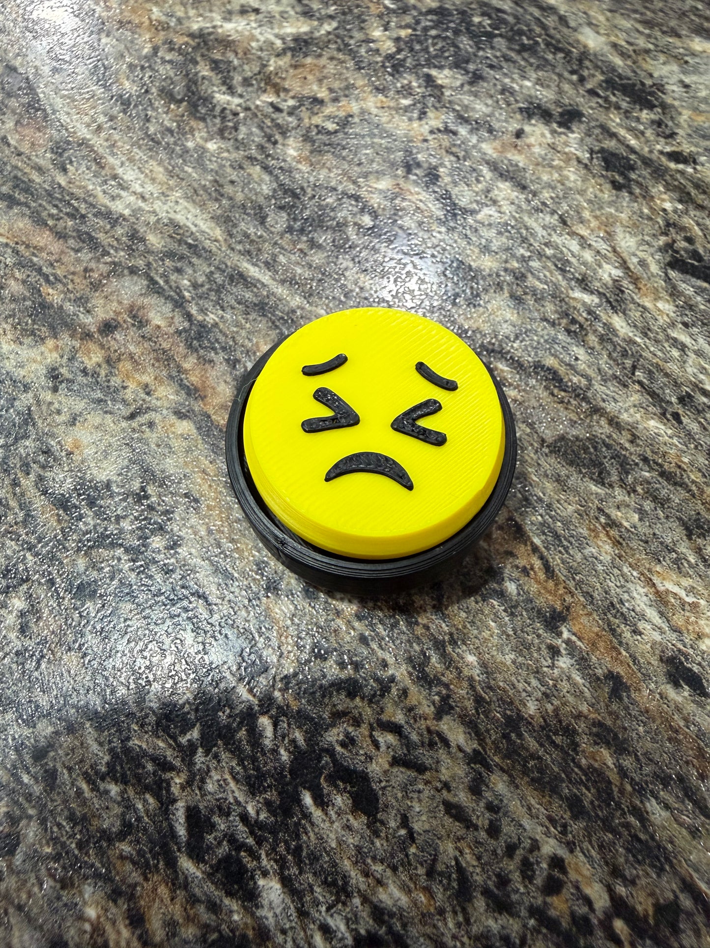 3D Printed Emoji Fidget Clicker