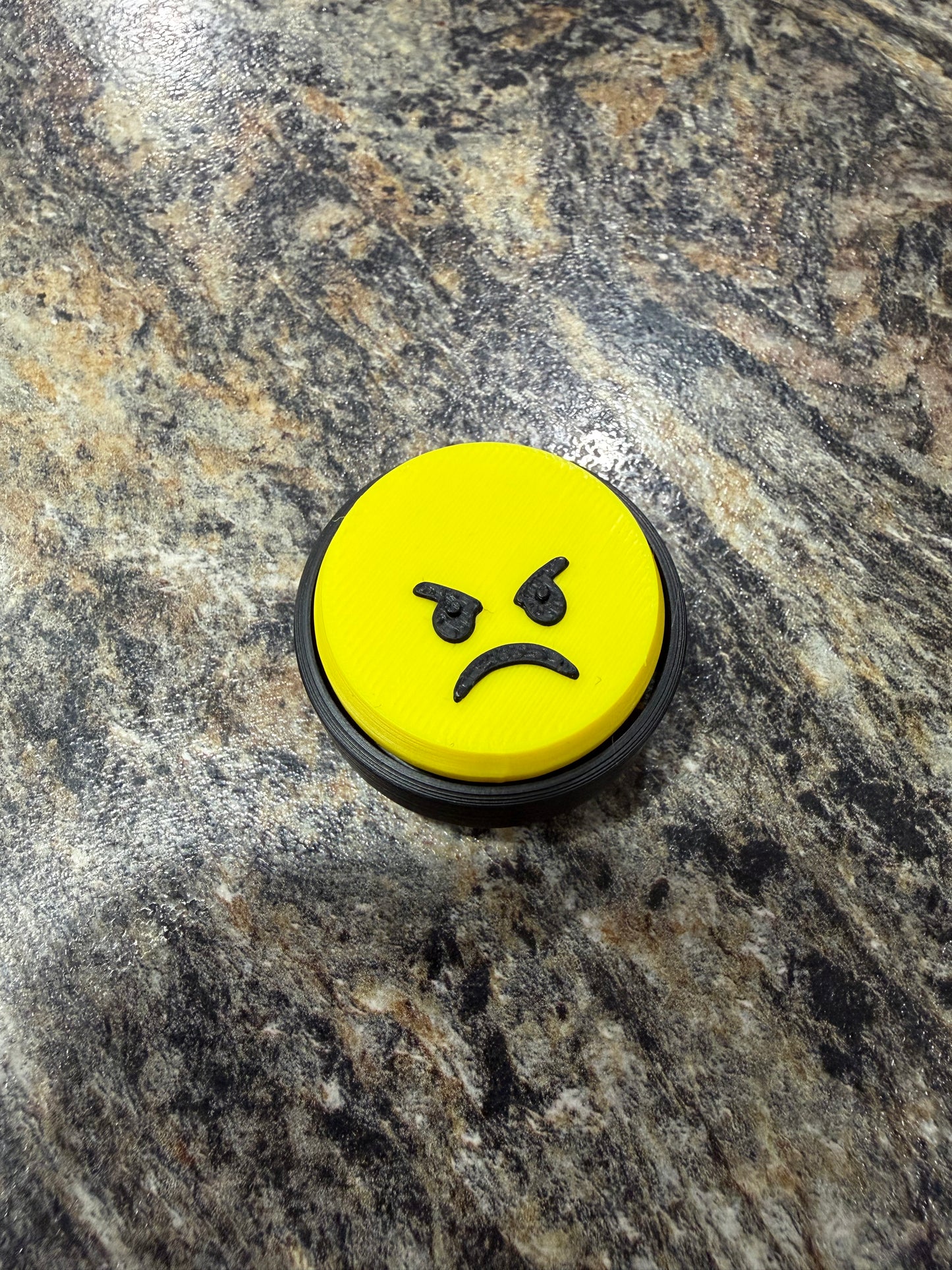 3D Printed Emoji Fidget Clicker