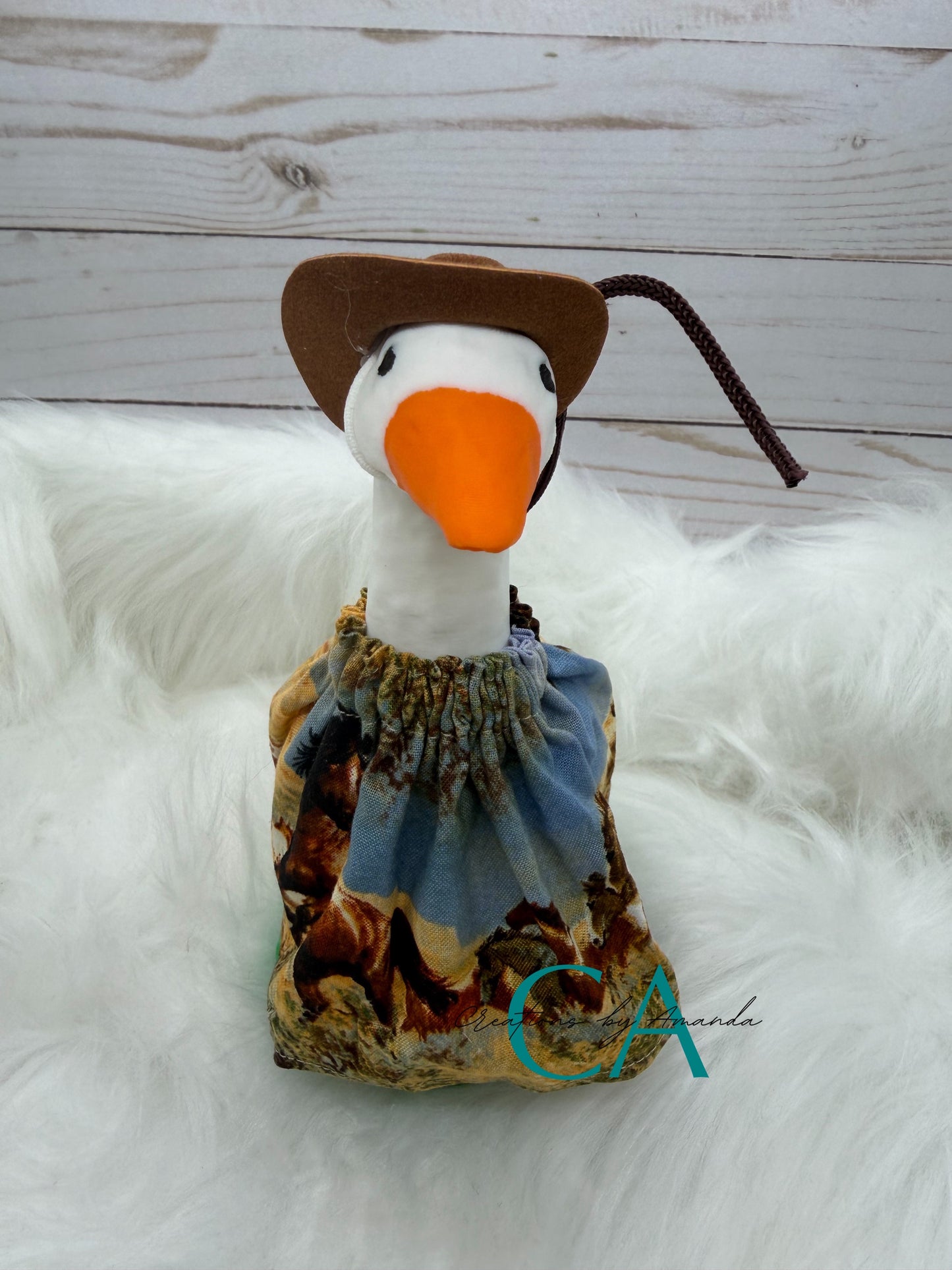 Desk Goose Outfit - Horses