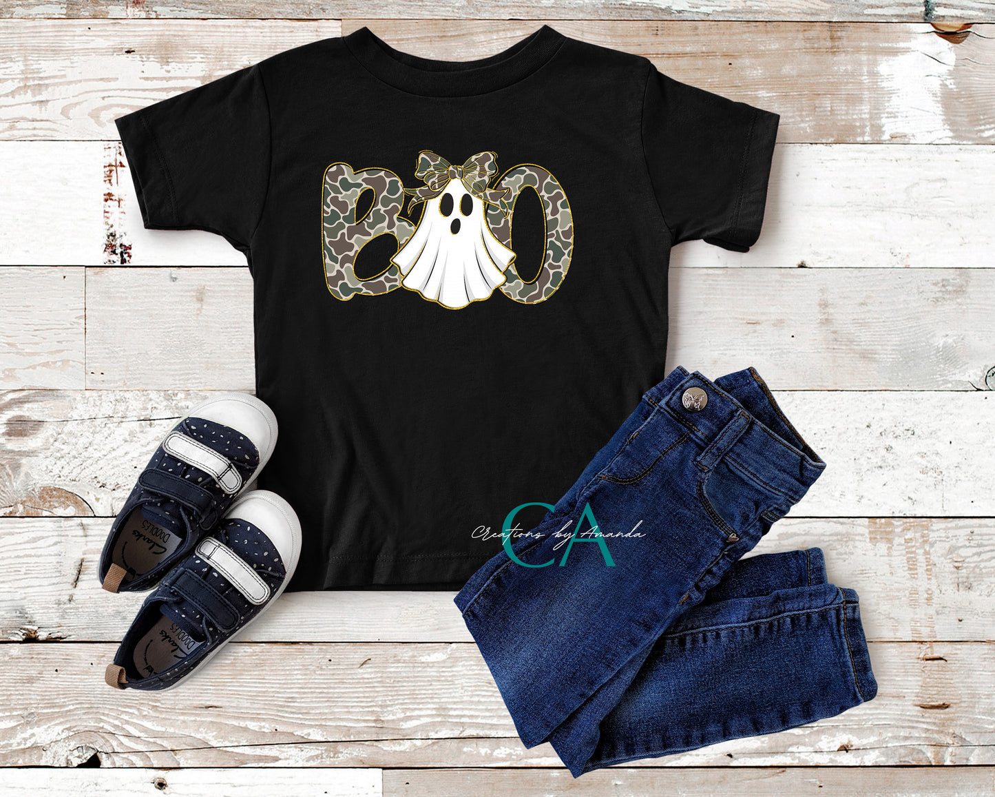 Halloween Boo Ghosts (Girl) Apparel Pre-Order