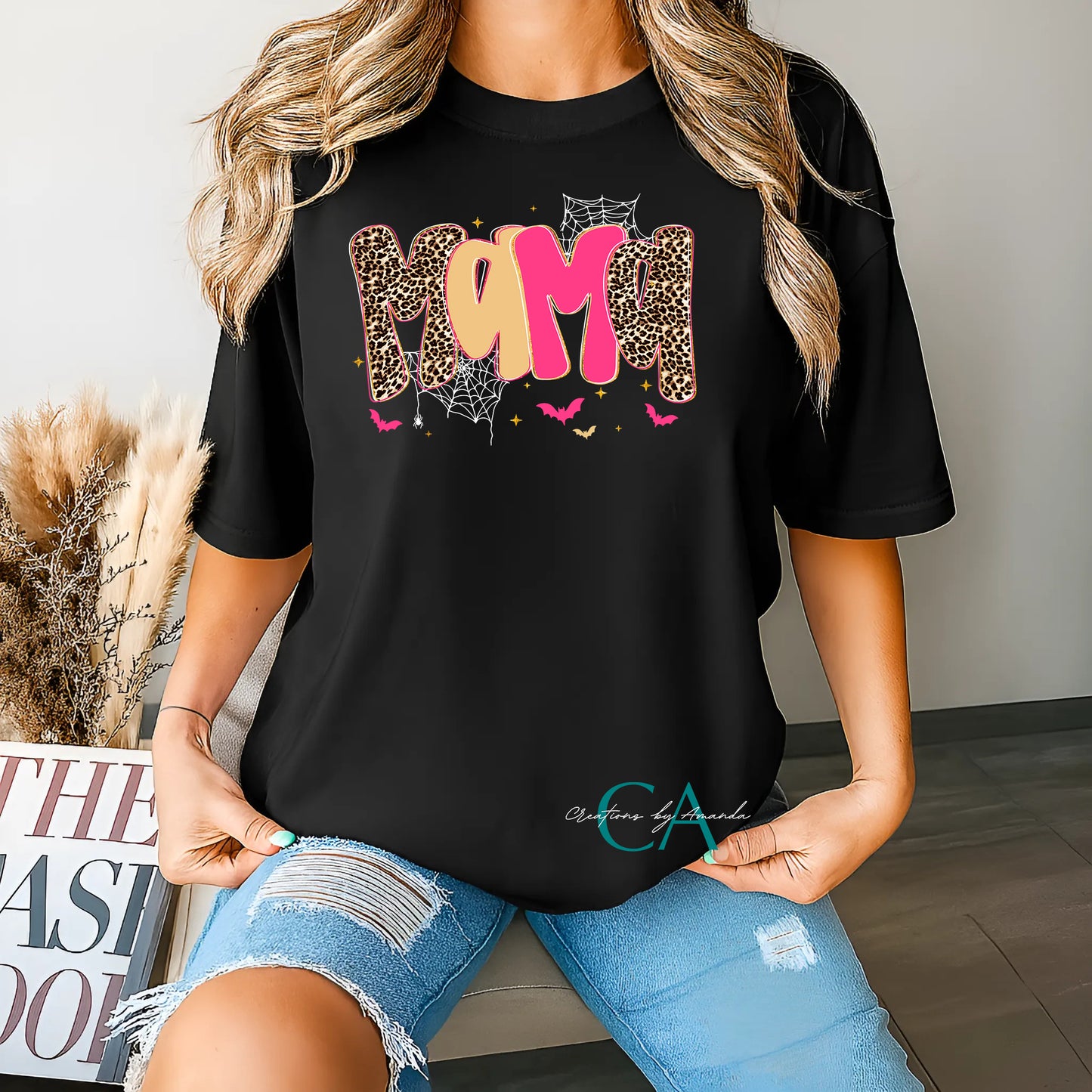 Halloween MAMA (Retro Pumpkin) Apparel Pre-Order