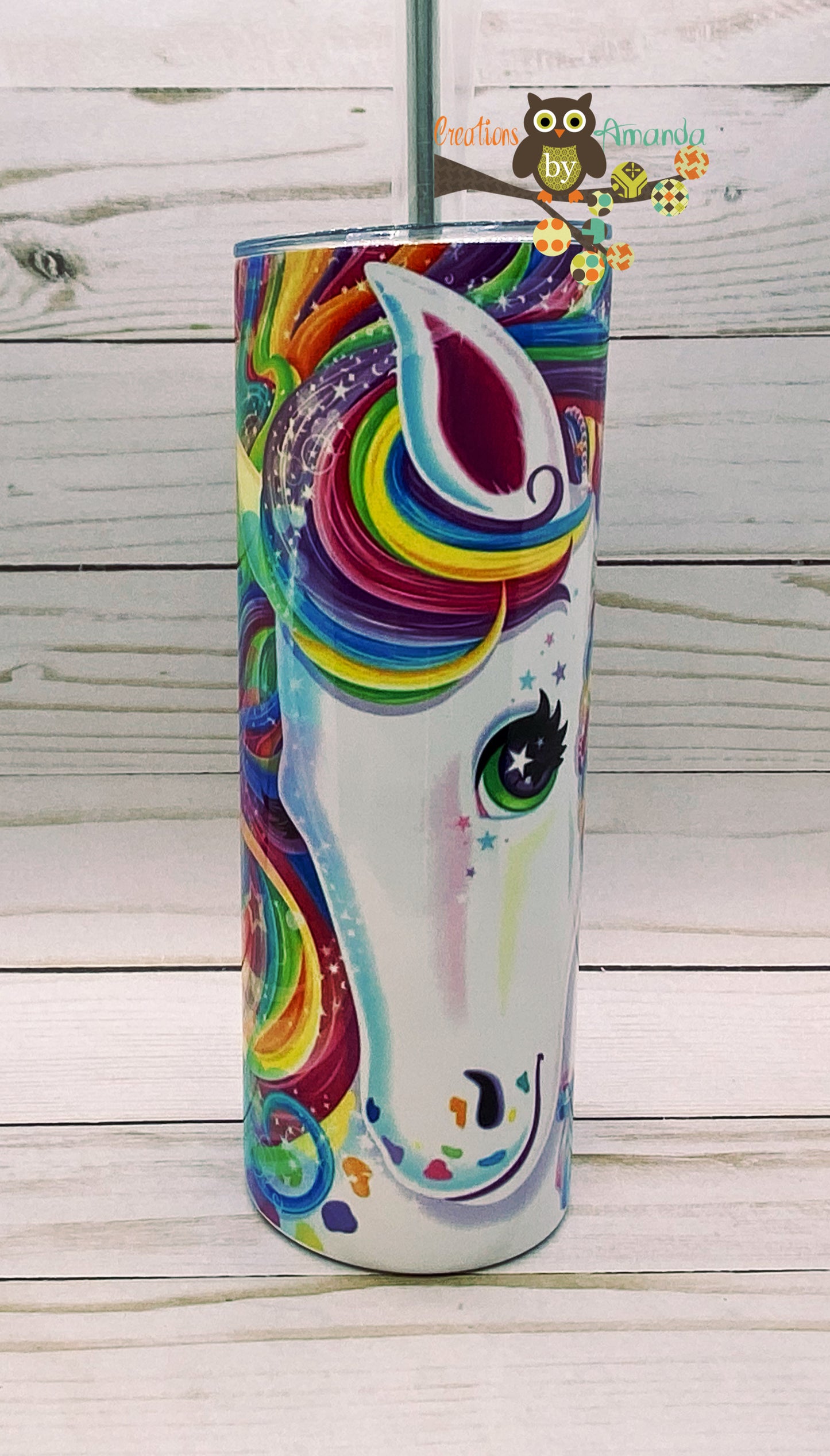 Lisa Frank Tumbler