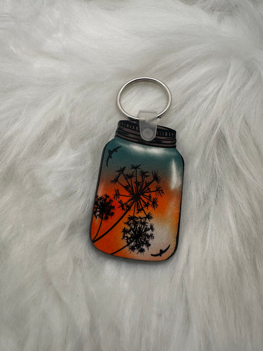Dandelions Keychain
