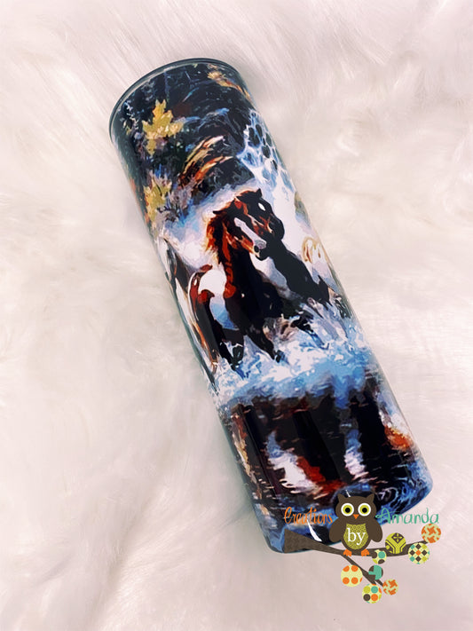 Horses Tumbler