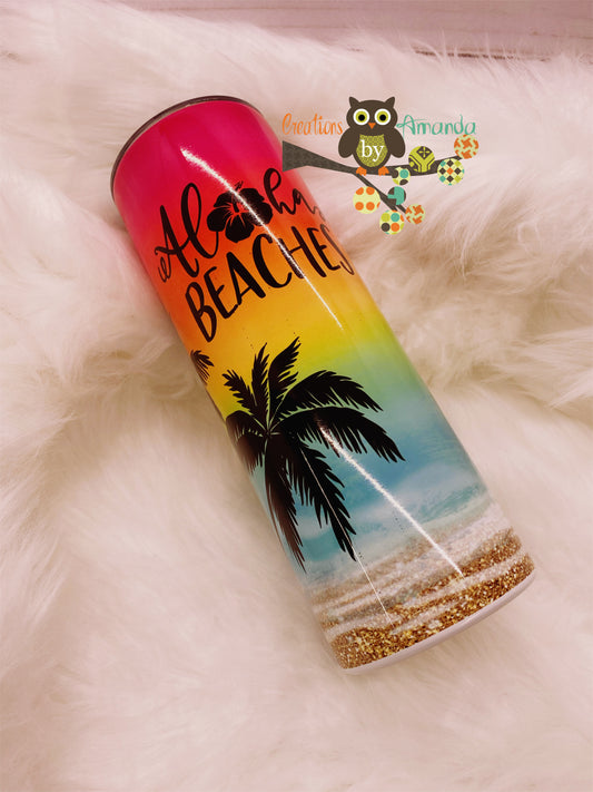 Aloha Beaches Tumbler