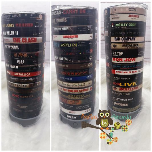 Cassette Tape (Rock) Bluetooth Speaker Tumbler