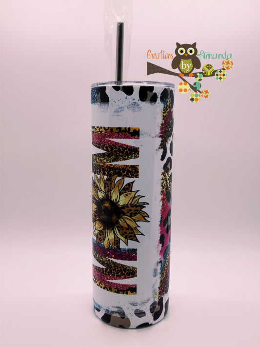Mom (Sunflower) Tumbler