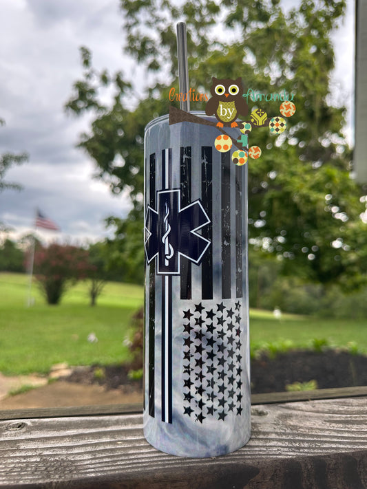 EMS (Blue Flag) Tumbler