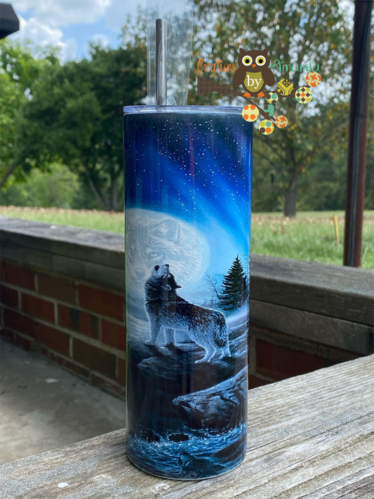 Wolf (Howling) Tumbler