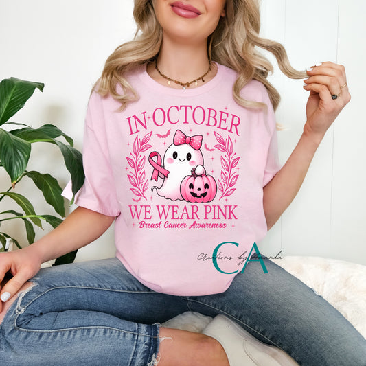 In October We Wear Pink Apparel Pre-Order