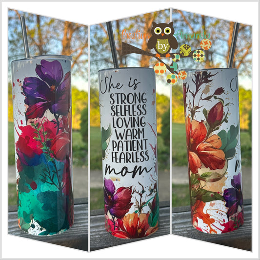 Mother's Day (Floral) Tumbler